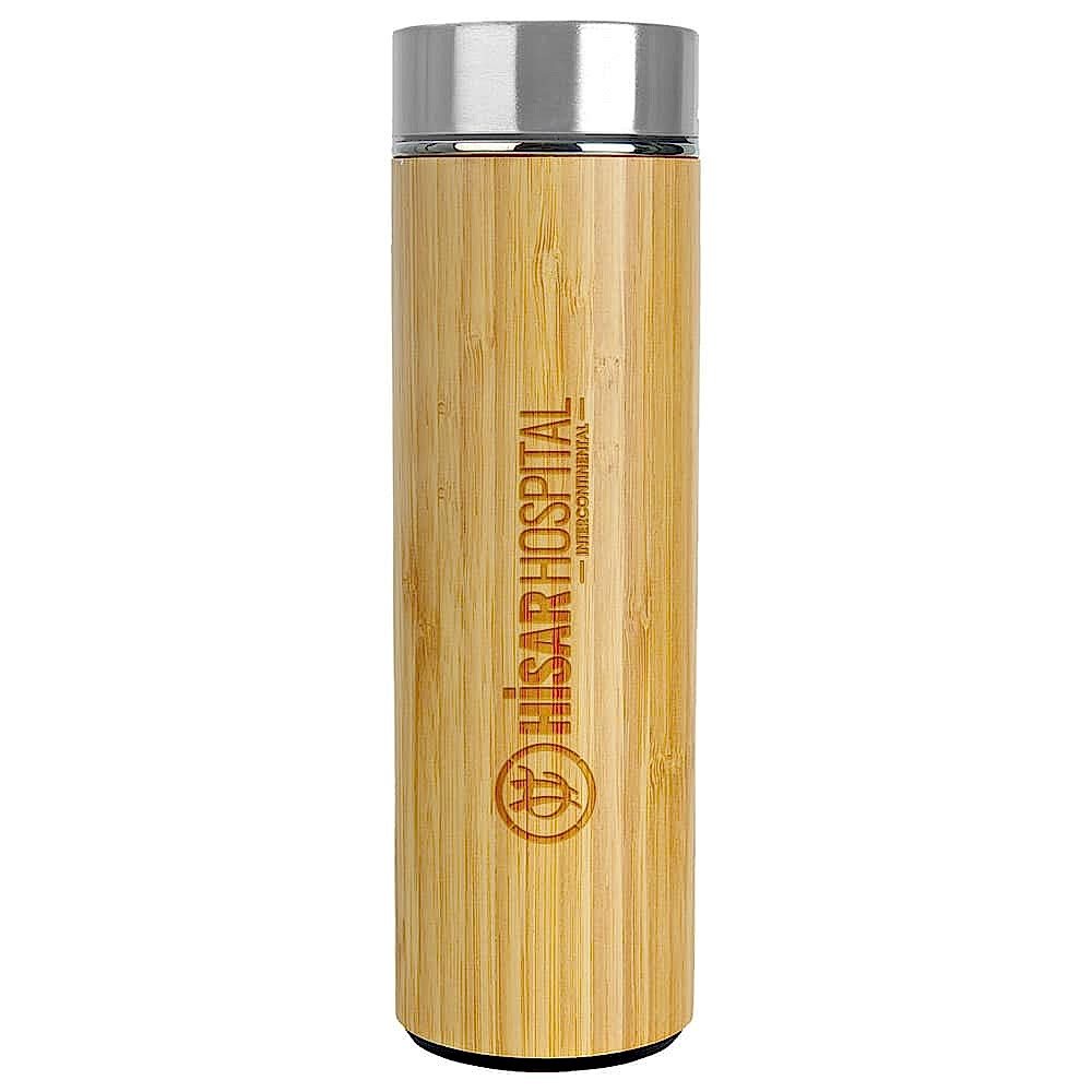 İzni̇k 500 Ml  Bambu Çeli̇k Termos