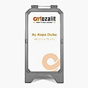 Açılır Kapanır Reklam Dubası