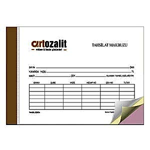 Tahsilat Makbuzu (Karbon Kopyalı)